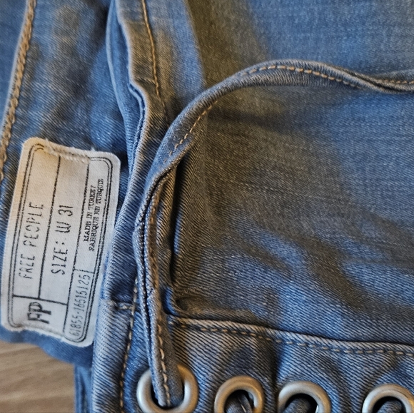 Free people lace up jeans - Picture 2 of 2